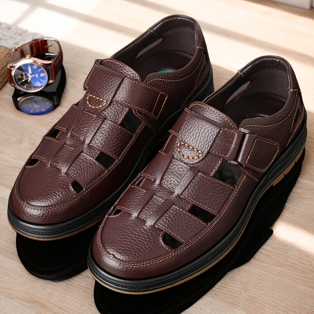 Fisherman Sandals with Woven Straps