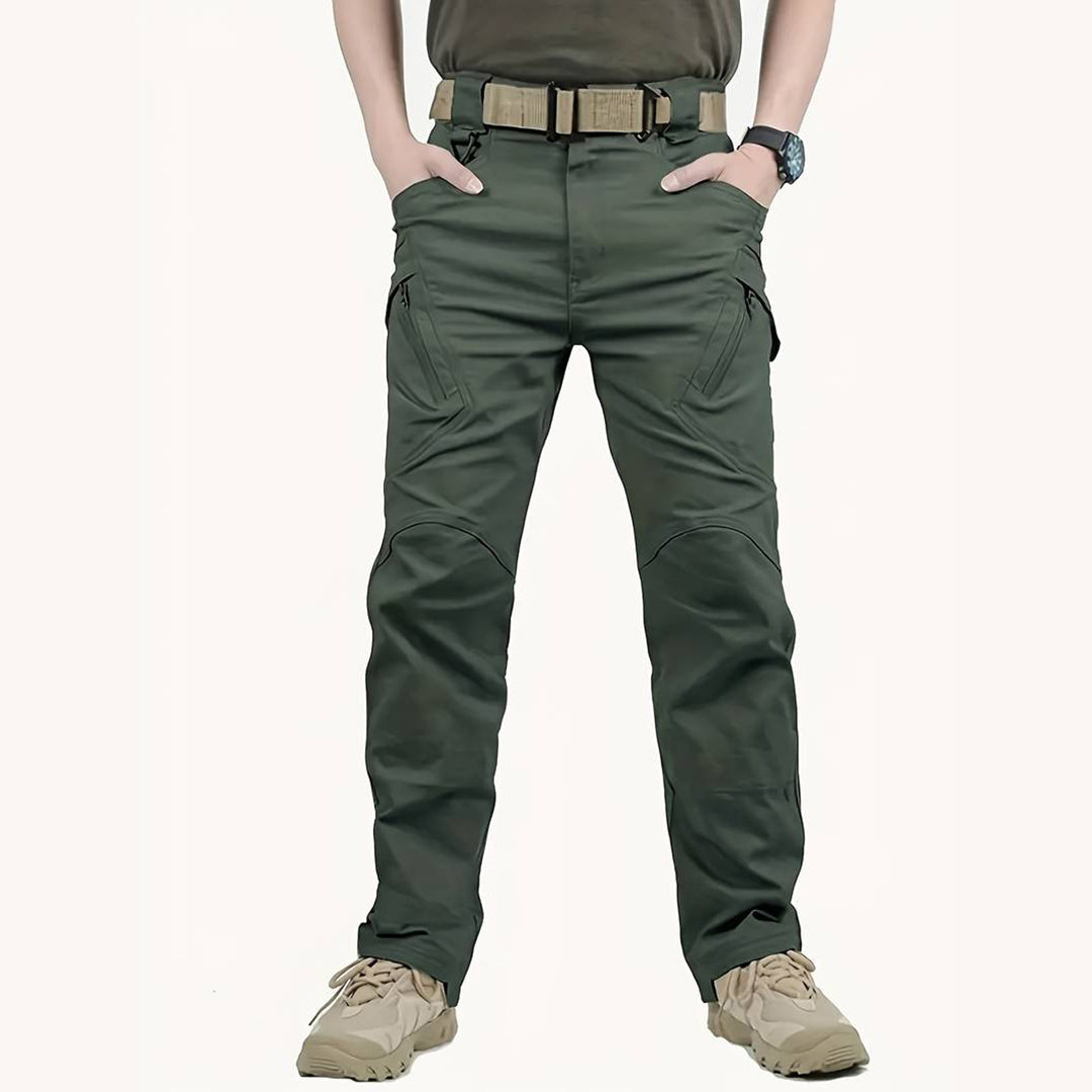 Pantalon cargo imperméable pour homme | Léger, à poches multiples