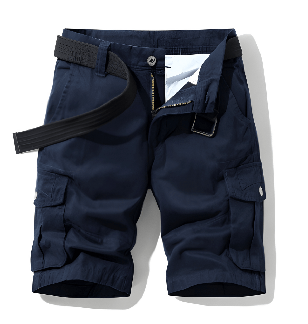 Short cargo pour homme avec plusieurs poches