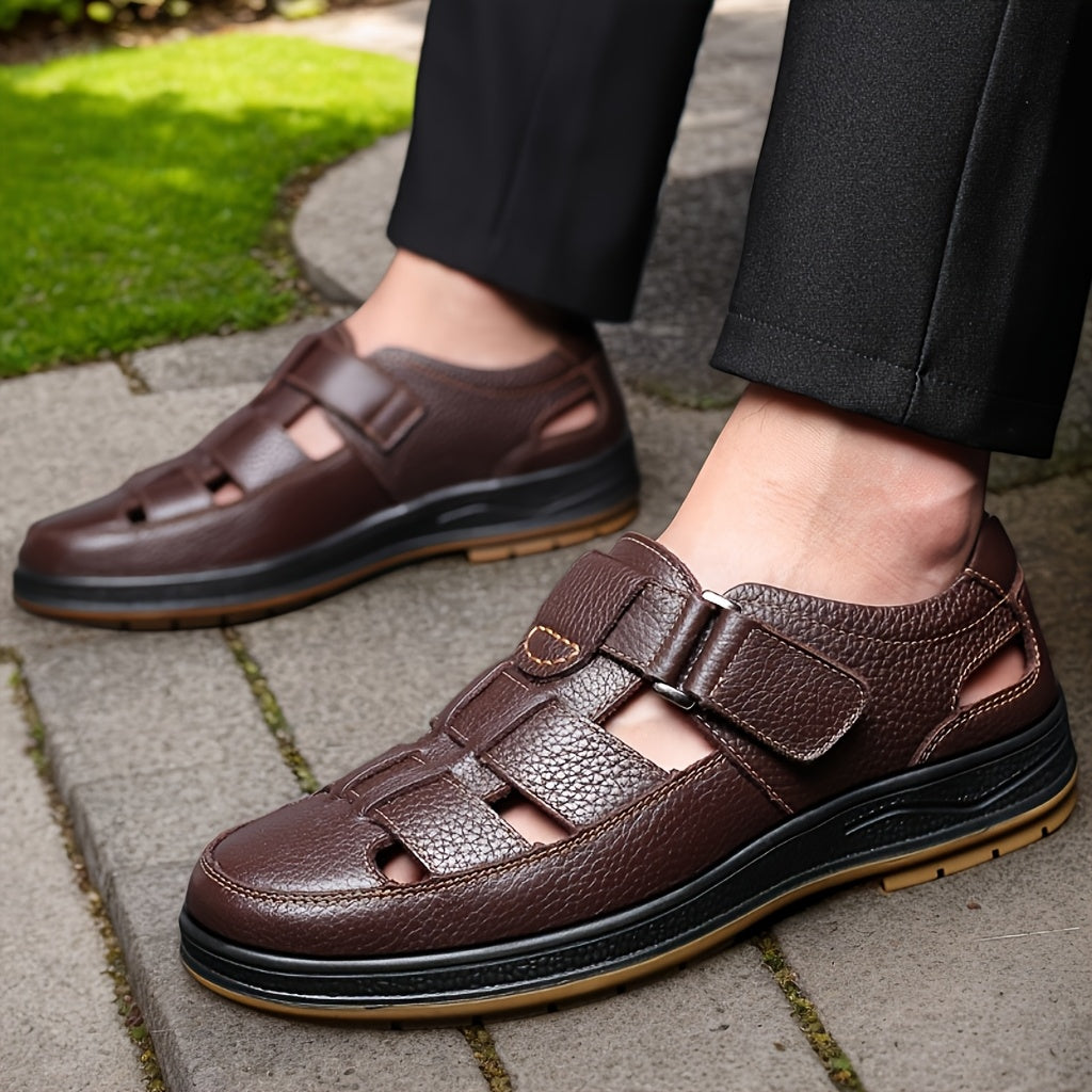 Fisherman Sandals with Woven Straps