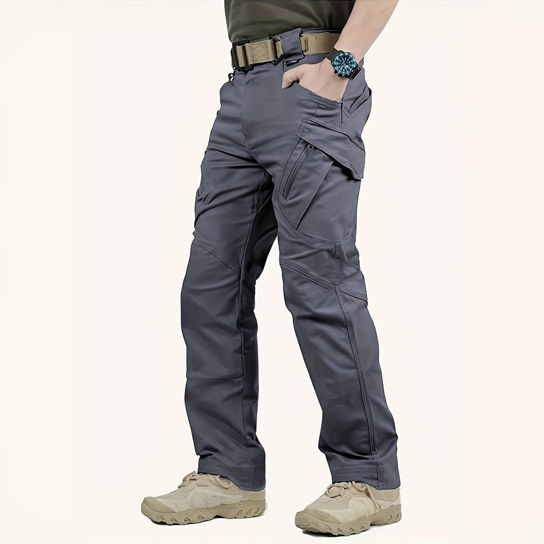 Pantalon cargo imperméable pour homme | Léger, à poches multiples