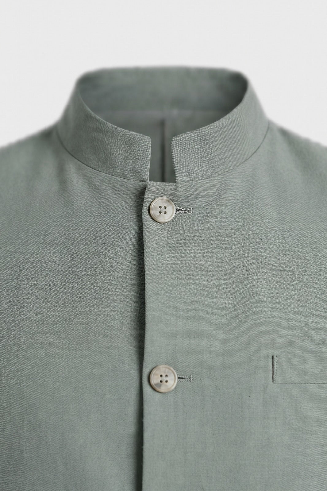 Gilet pour homme | Blazer ajusté à col Nehru