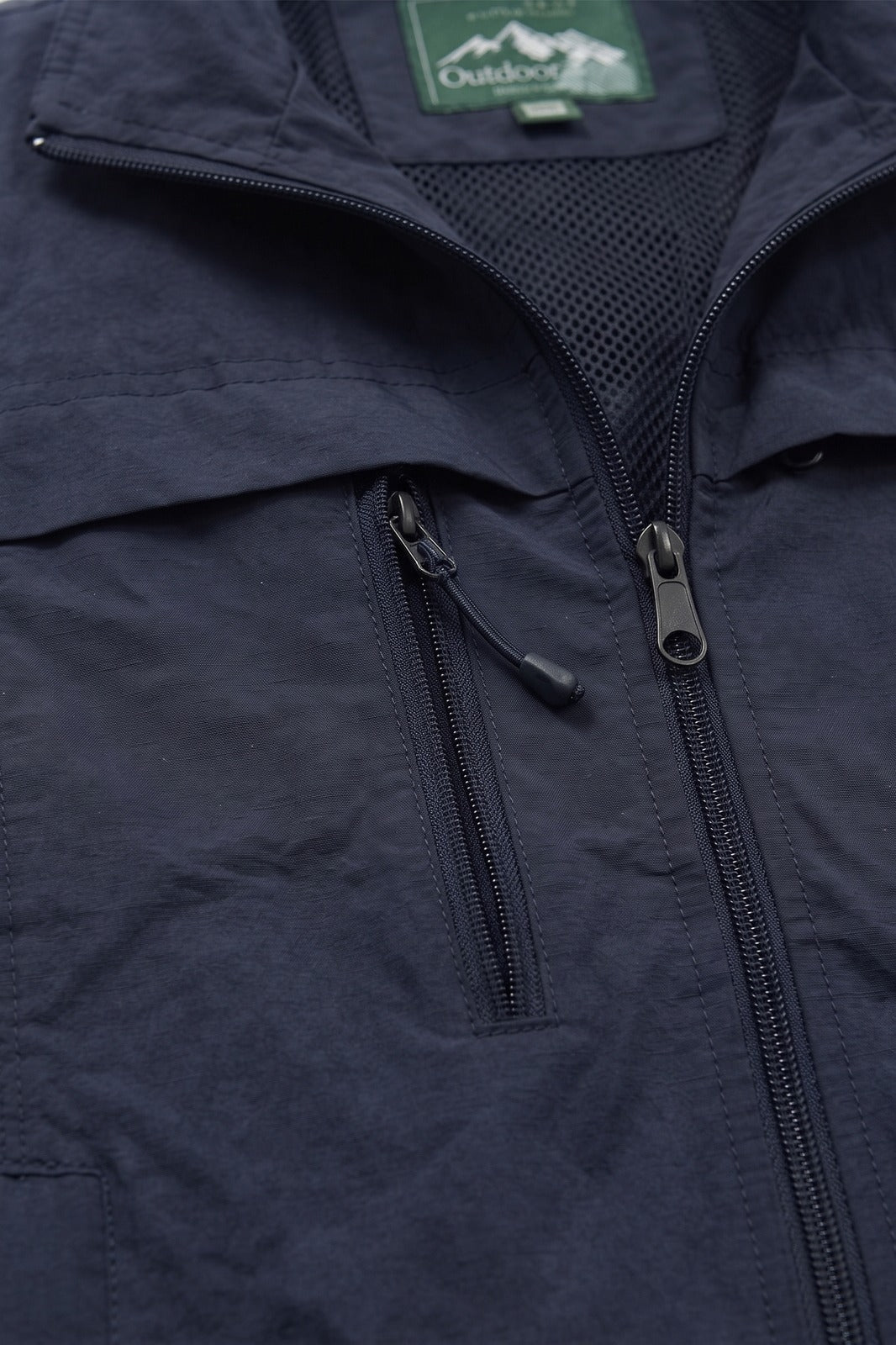 Men's Utility Vest with Zip Pockets