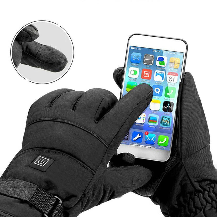 Rechargeable Heated Gloves | Adjustable Temperature Winter Gloves