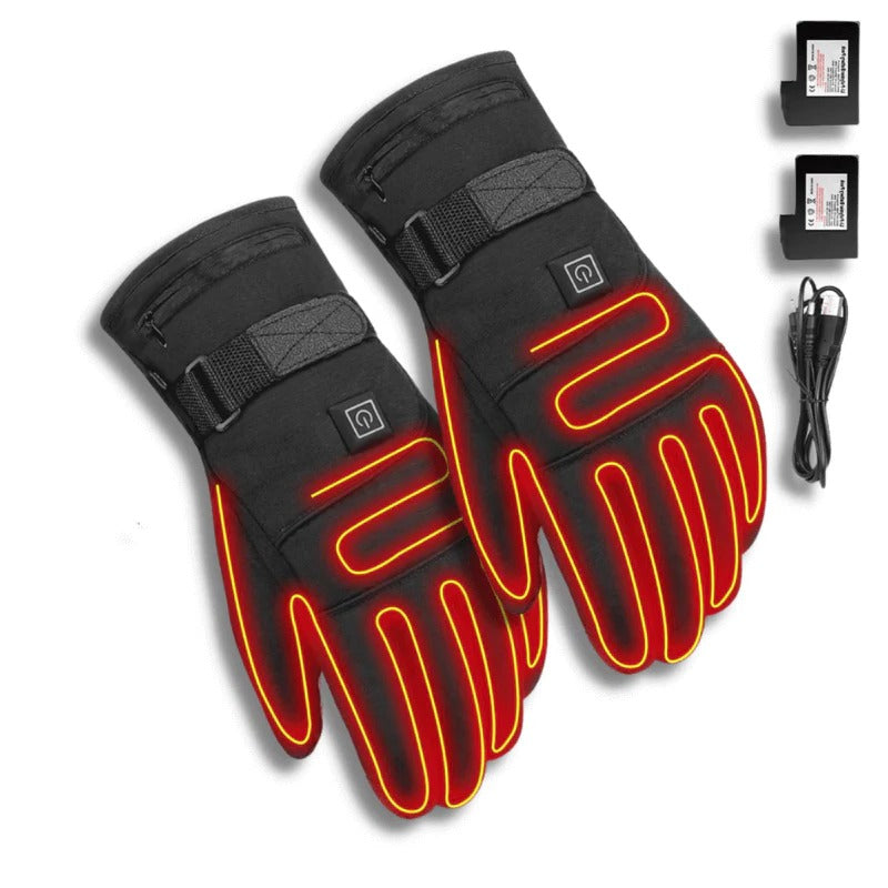 Rechargeable Heated Gloves | Adjustable Temperature Winter Gloves