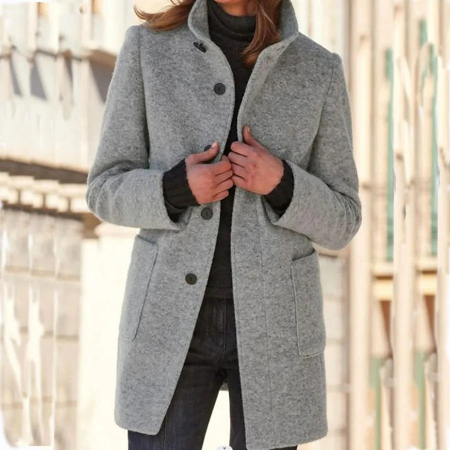 Women's Stand Collar Winter Coat