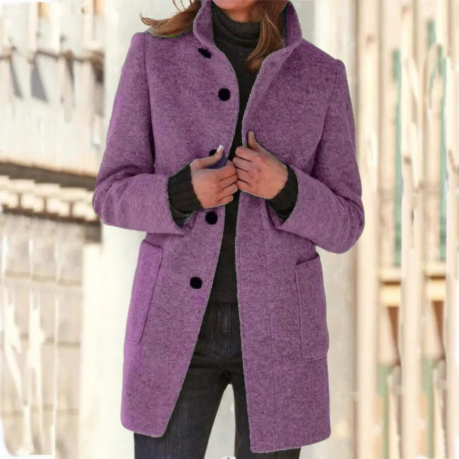Women's Stand Collar Winter Coat