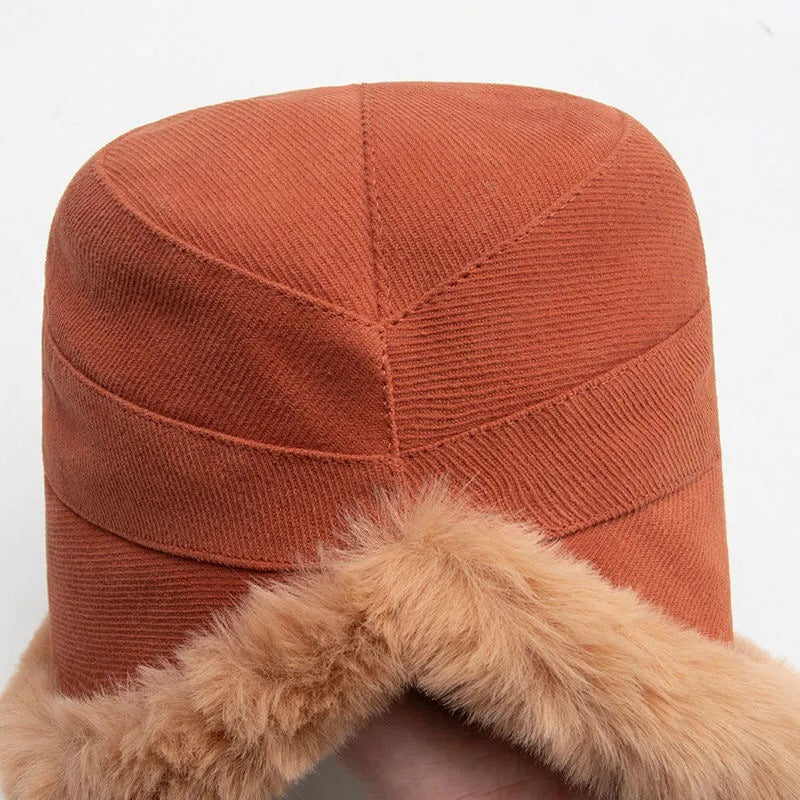 Bob doublé polaire pour femme