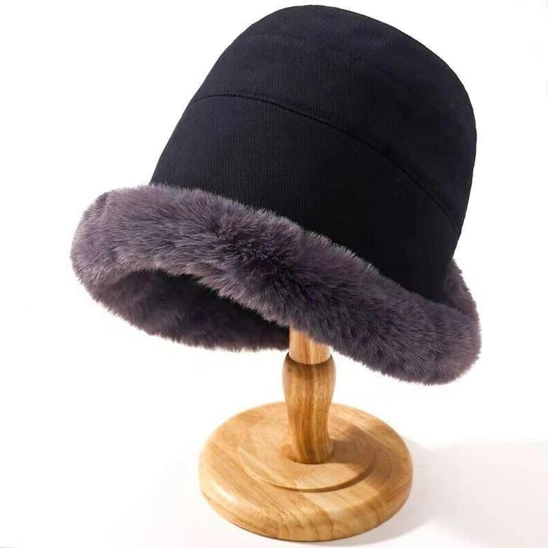 Bob doublé polaire pour femme
