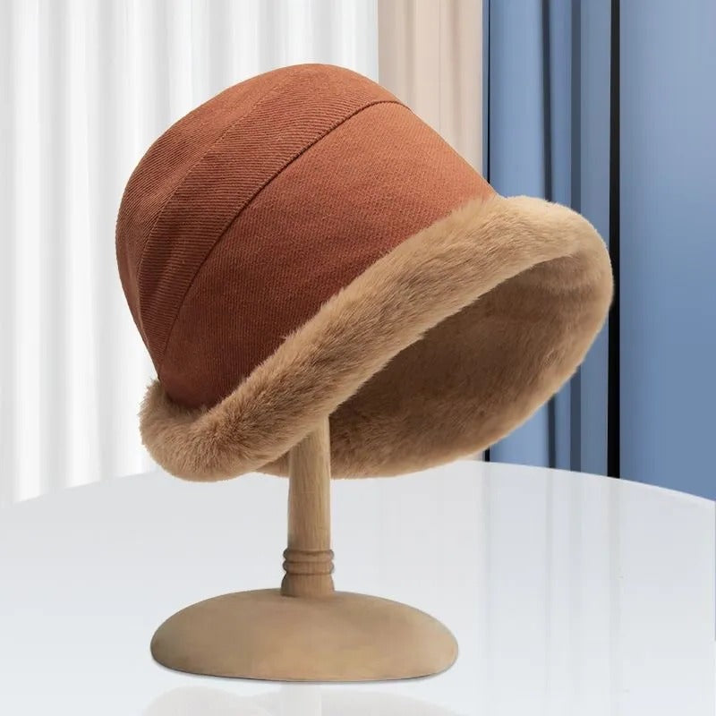Bob doublé polaire pour femme