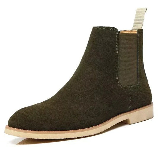 Men's Suede Chelsea Boots | Slip-On Ankle Boots