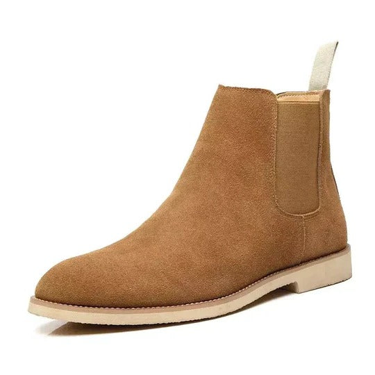 Men's Suede Chelsea Boots | Slip-On Ankle Boots