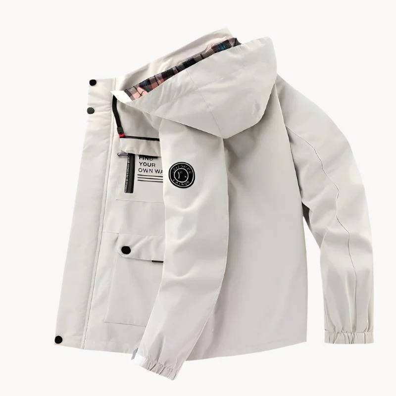 Veste d'hiver légère à capuche pour homme