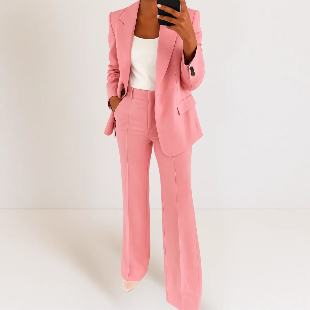 Women's Tailored Blazer and Trousers Co-ord Set