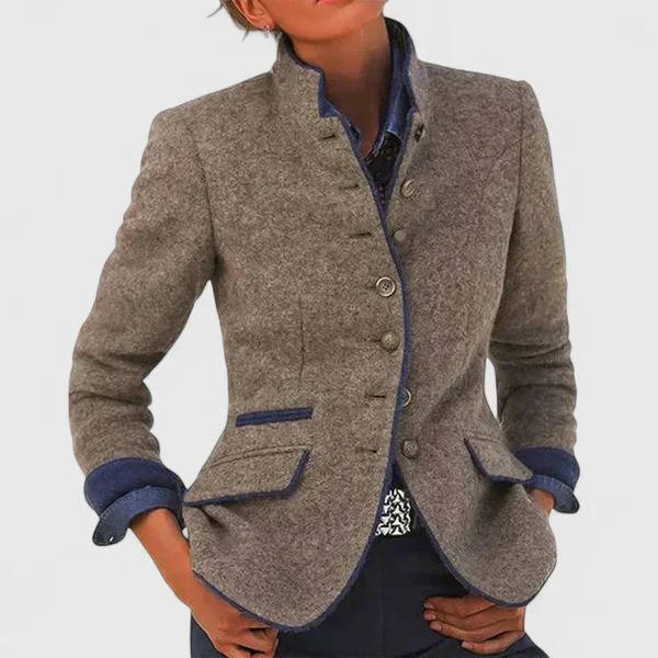 Blazer en laine pour femme