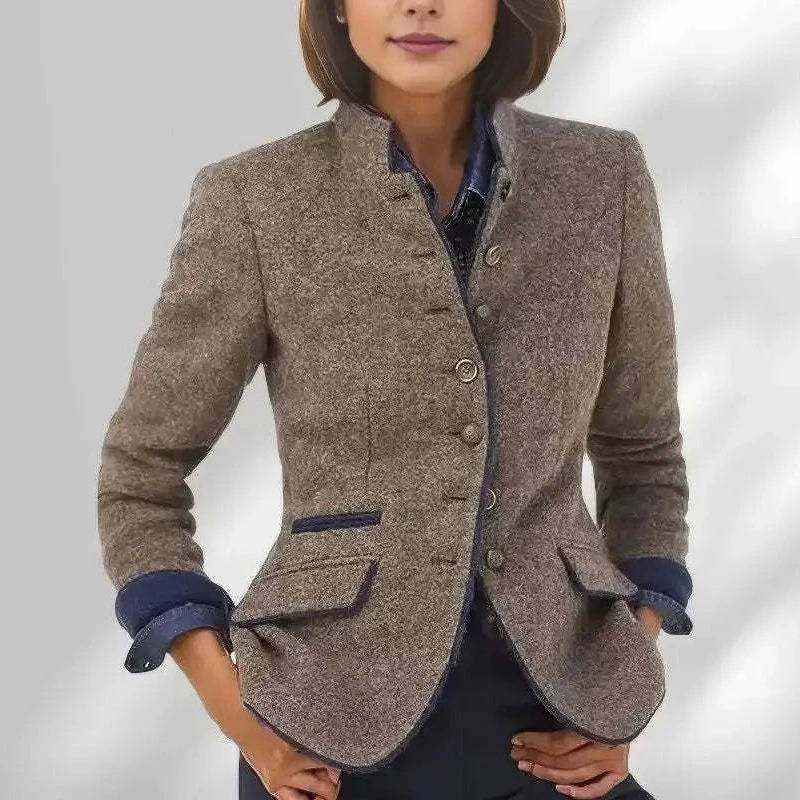 Blazer en laine pour femme
