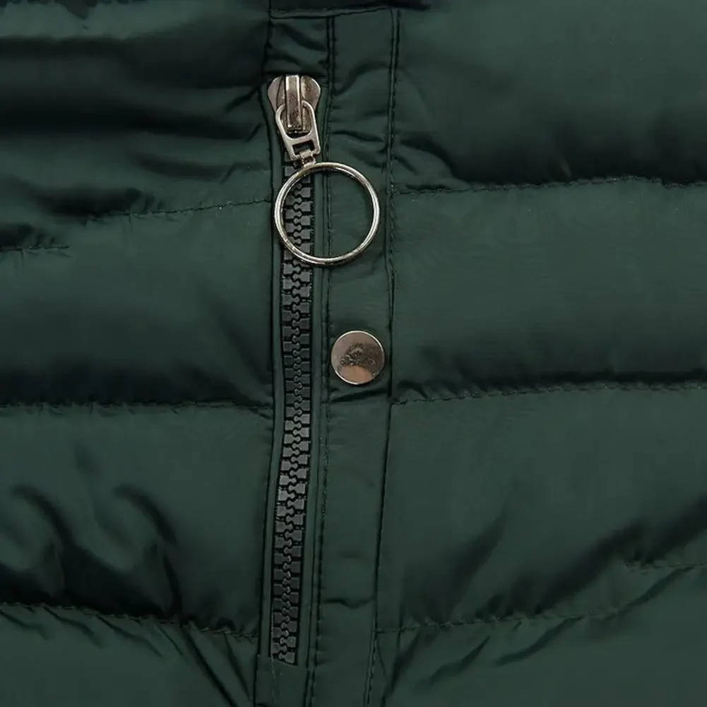 Women's Hooded Winter Coat | Quilted Longline Jacket