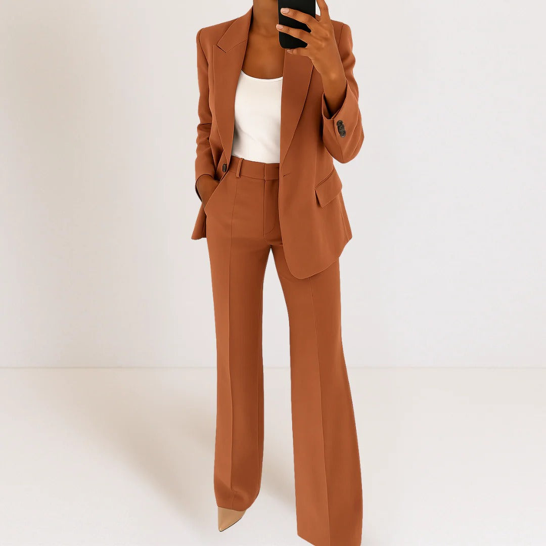 Women's Tailored Blazer and Trousers Co-ord Set