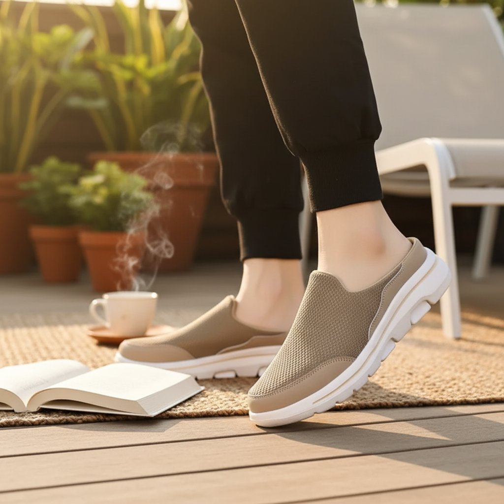 Women's Lightweight Slip-On Walking Shoes