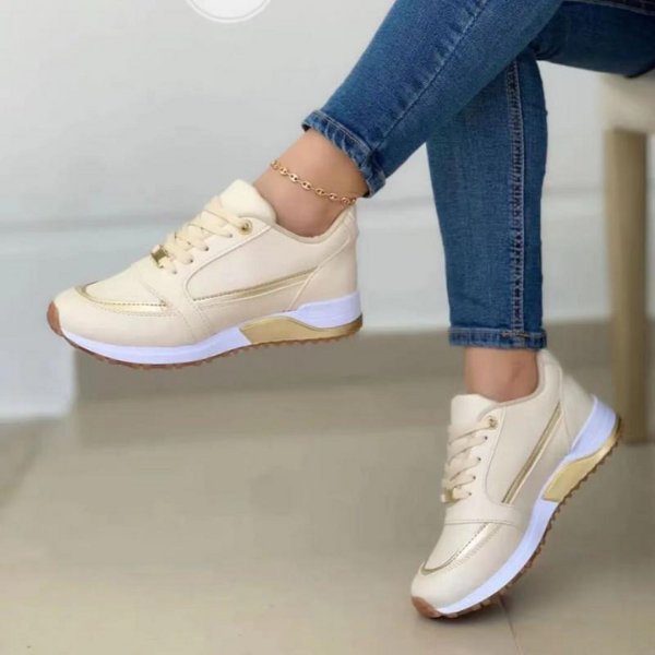 Women's Lightweight Lace-Up Everyday Trainers