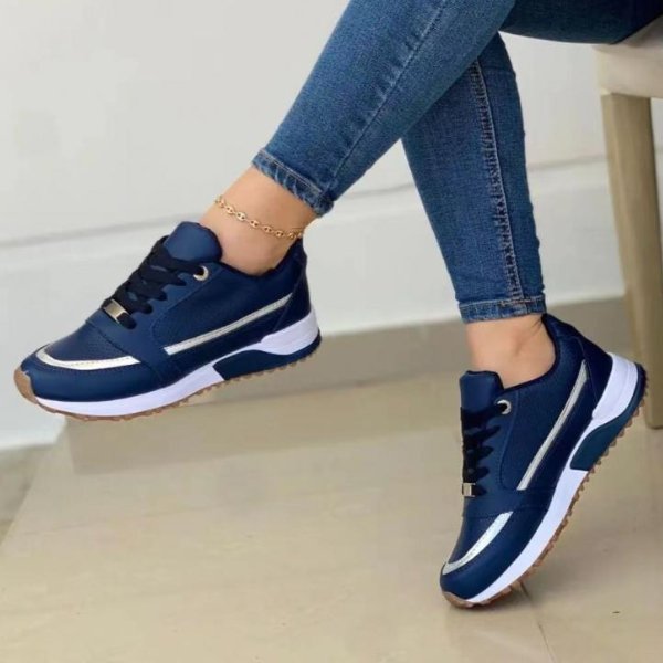 Women's Lightweight Lace-Up Everyday Trainers