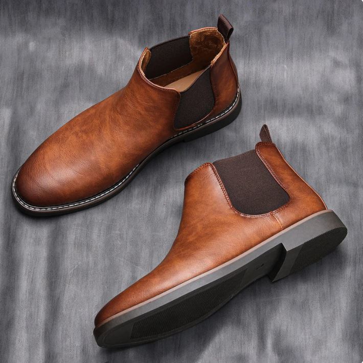 Bottines Chelsea classiques pour homme