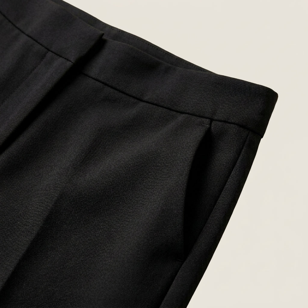 Women’s High-Waisted Straight-Leg Tailored Trousers
