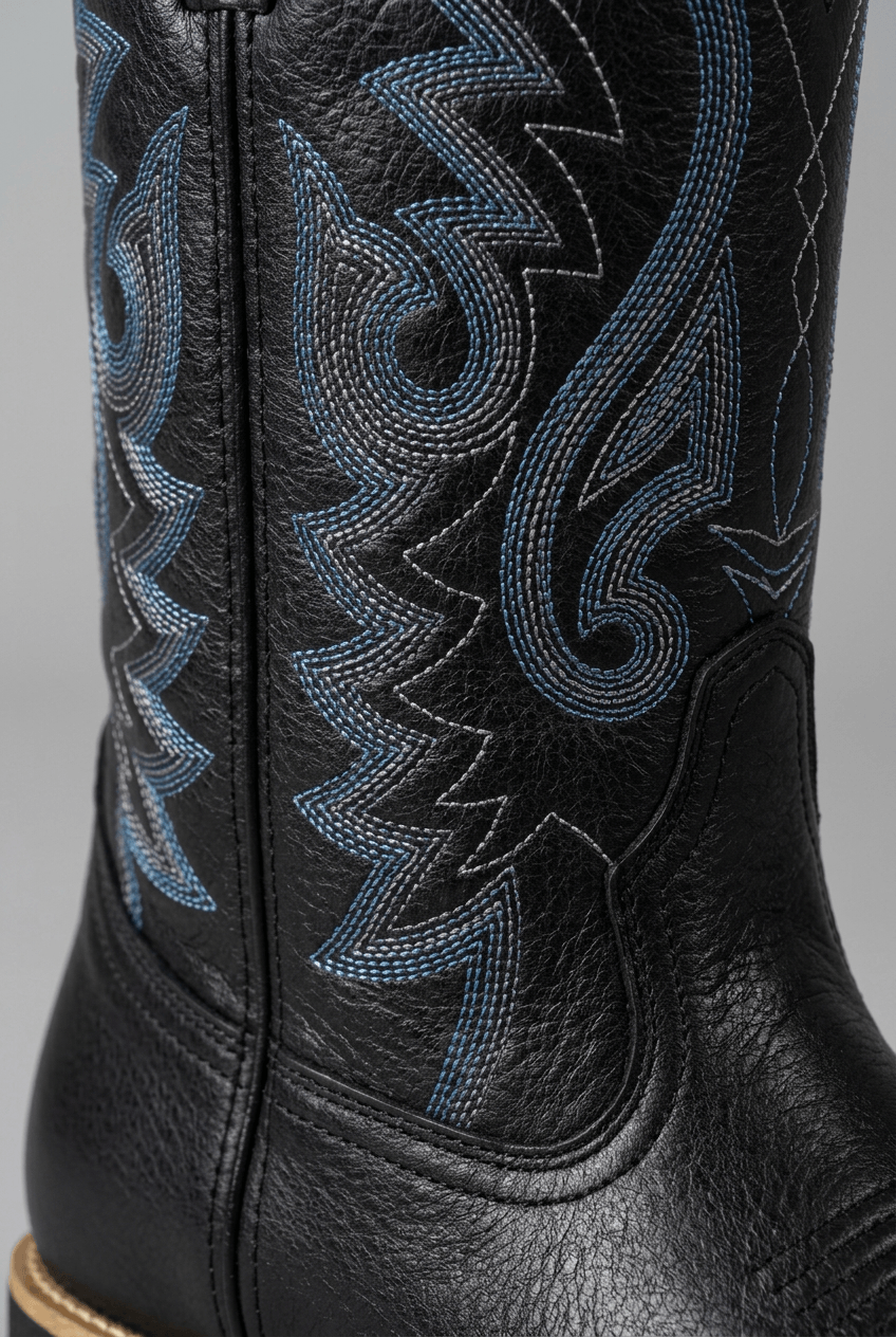 Women's Embroidered Western Cowboy Boots | Block Heel