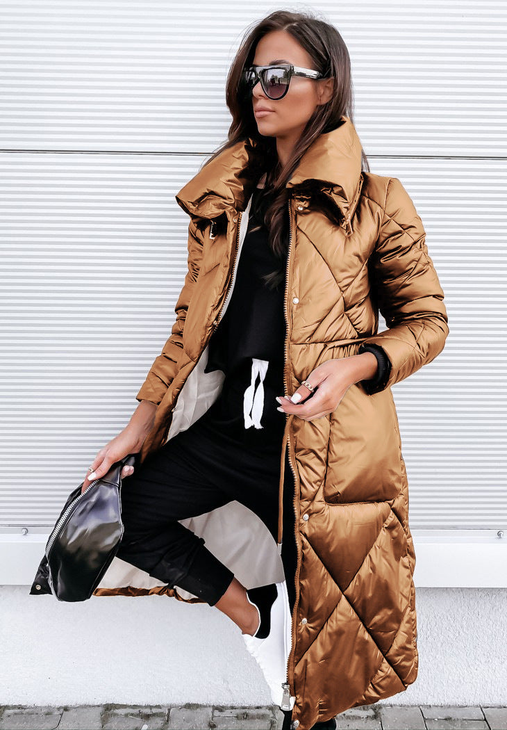 Women's Long Padded Puffer Coat
