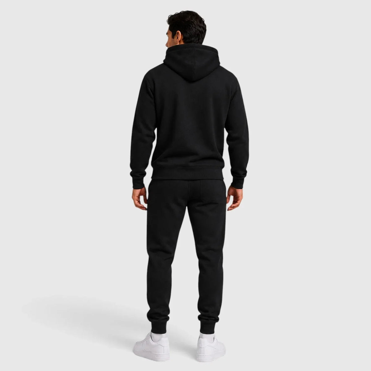 Ensemble assorti sweat à capuche et pantalon jogging pour homme | Tenue d'intérieur décontractée coordonnée
