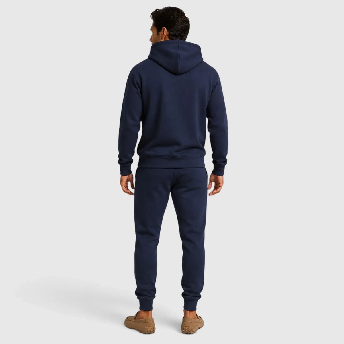 Ensemble assorti sweat à capuche et pantalon jogging pour homme | Tenue d'intérieur décontractée coordonnée