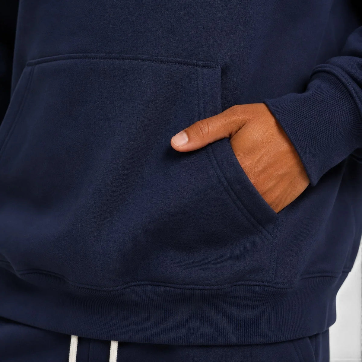 Ensemble assorti sweat à capuche et pantalon jogging pour homme | Tenue d'intérieur décontractée coordonnée
