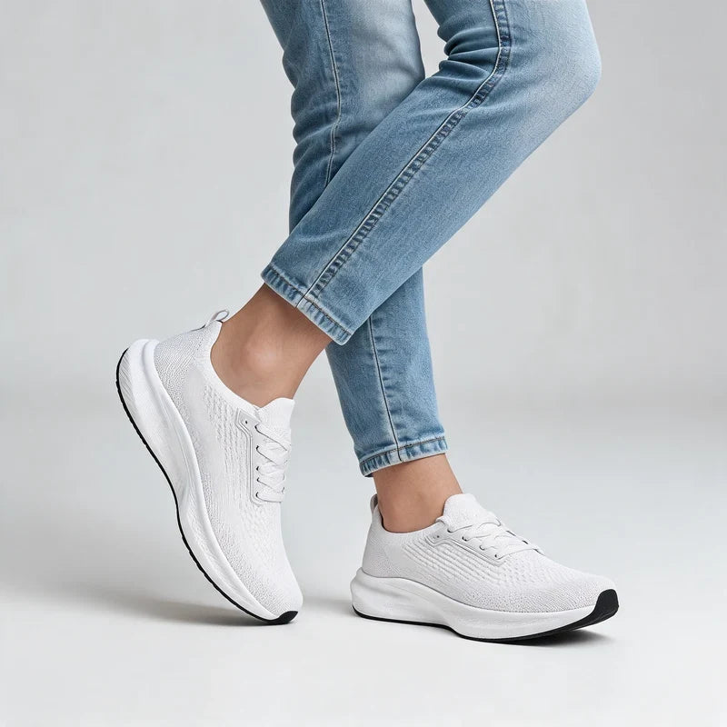 Baskets de marche légères pour homme à coupe large
