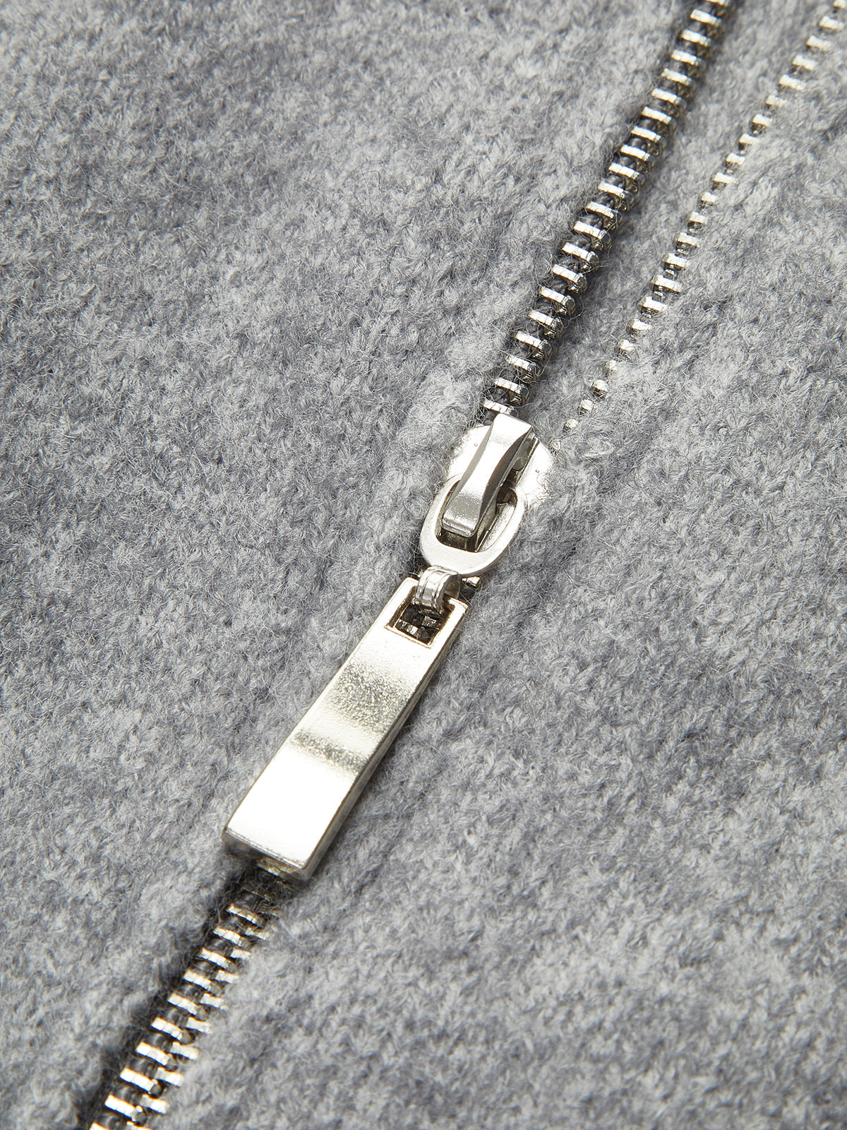 Cardigan ample à demi-zip pour femme | Pull en maille décontracté