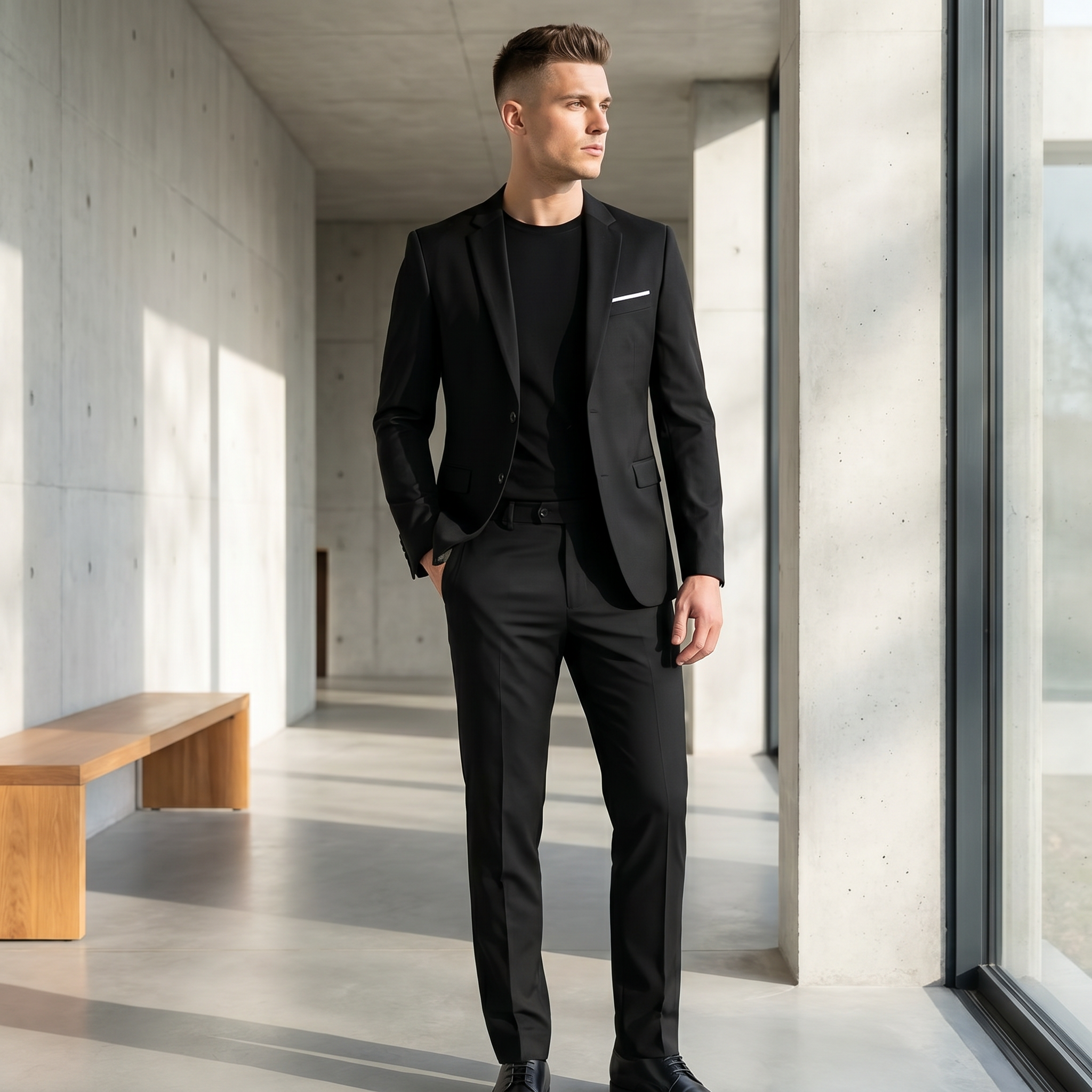 Men’s Two-Piece Slim Fit Suit