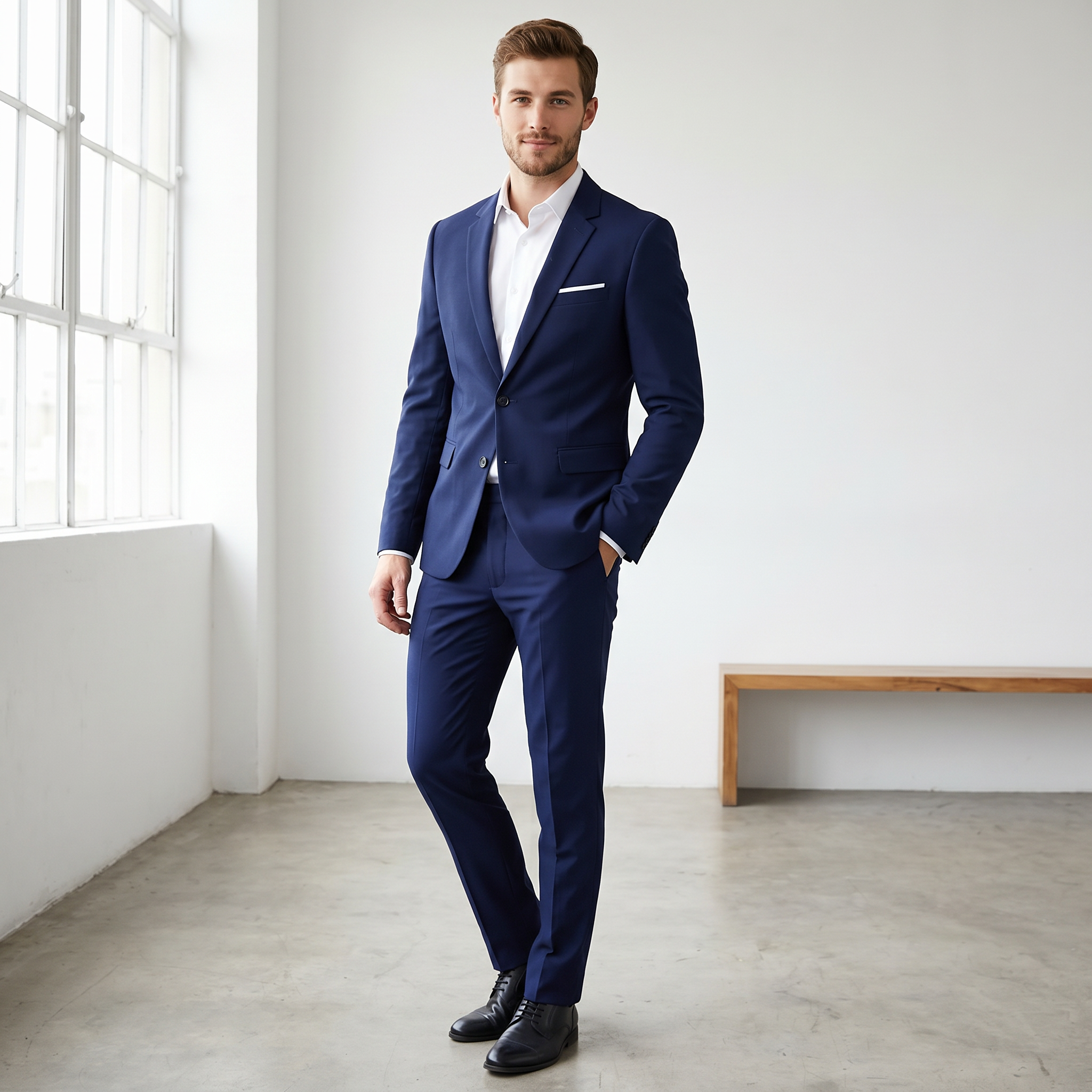 Men’s Two-Piece Slim Fit Suit