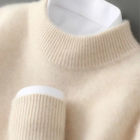 Men's Wool Blend Crewneck Jumper