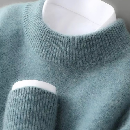 Men's Wool Blend Crewneck Jumper