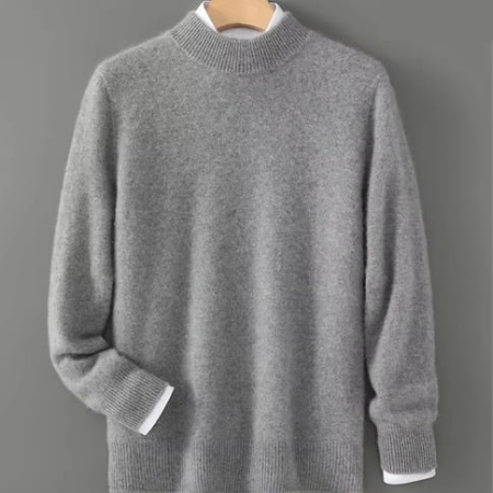 Men's Wool Blend Crewneck Jumper