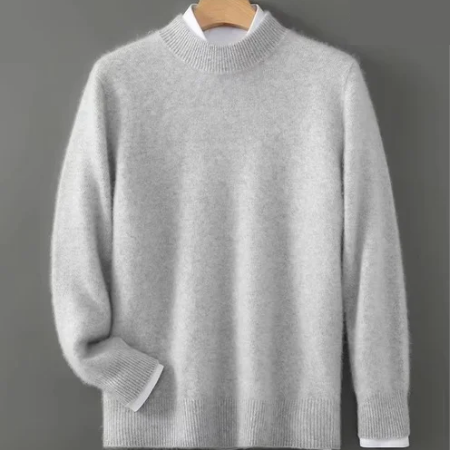 Men's Wool Blend Crewneck Jumper