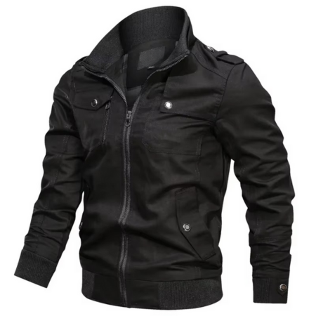 Men's Cotton Stand Collar Jacket