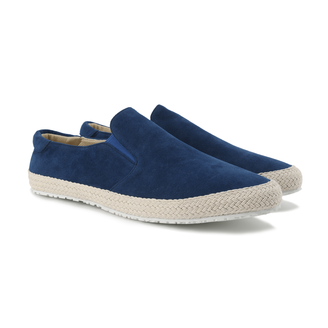Men's Suede Slip-On Espadrille Shoes