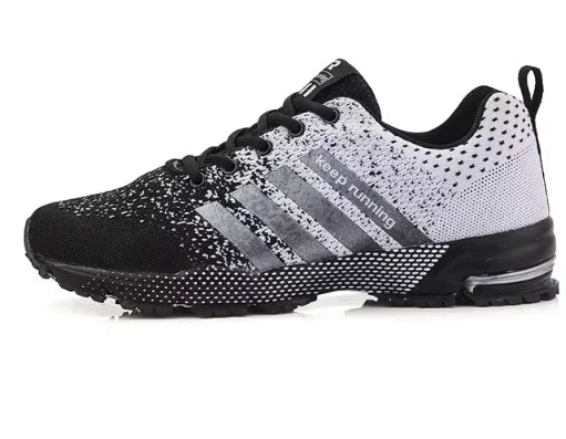 Lightweight Mesh Running Trainers with Padded Collar
