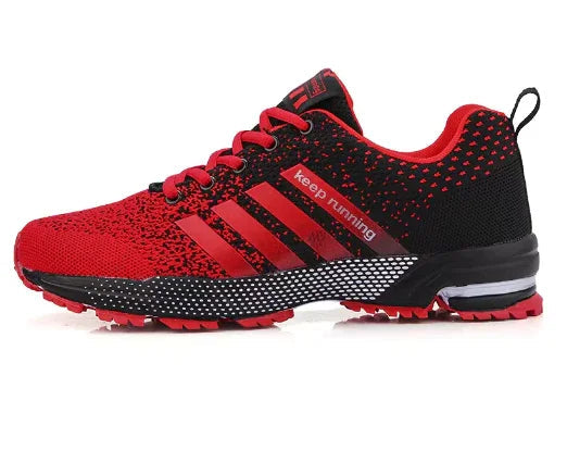 Lightweight Mesh Running Trainers with Padded Collar