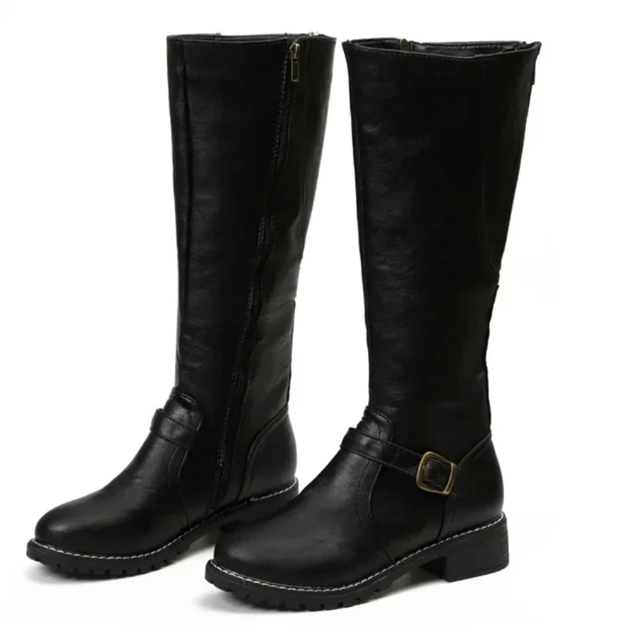 Women's Knee High Boots with Arch Support & Cushioned Insole