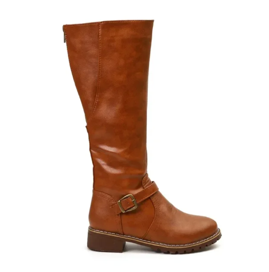 Women's Knee High Boots with Arch Support & Cushioned Insole