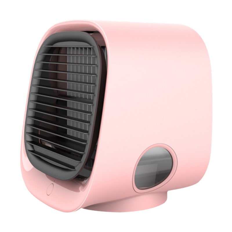 Compact Desk Air Cooler with Tilted Grille