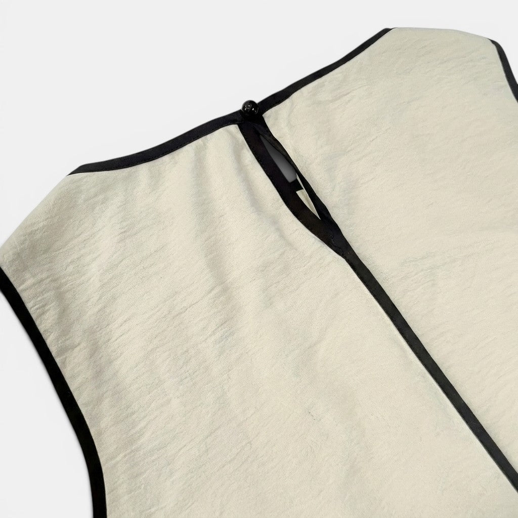 Tank Maxi Dress with Contrast Seam Piping