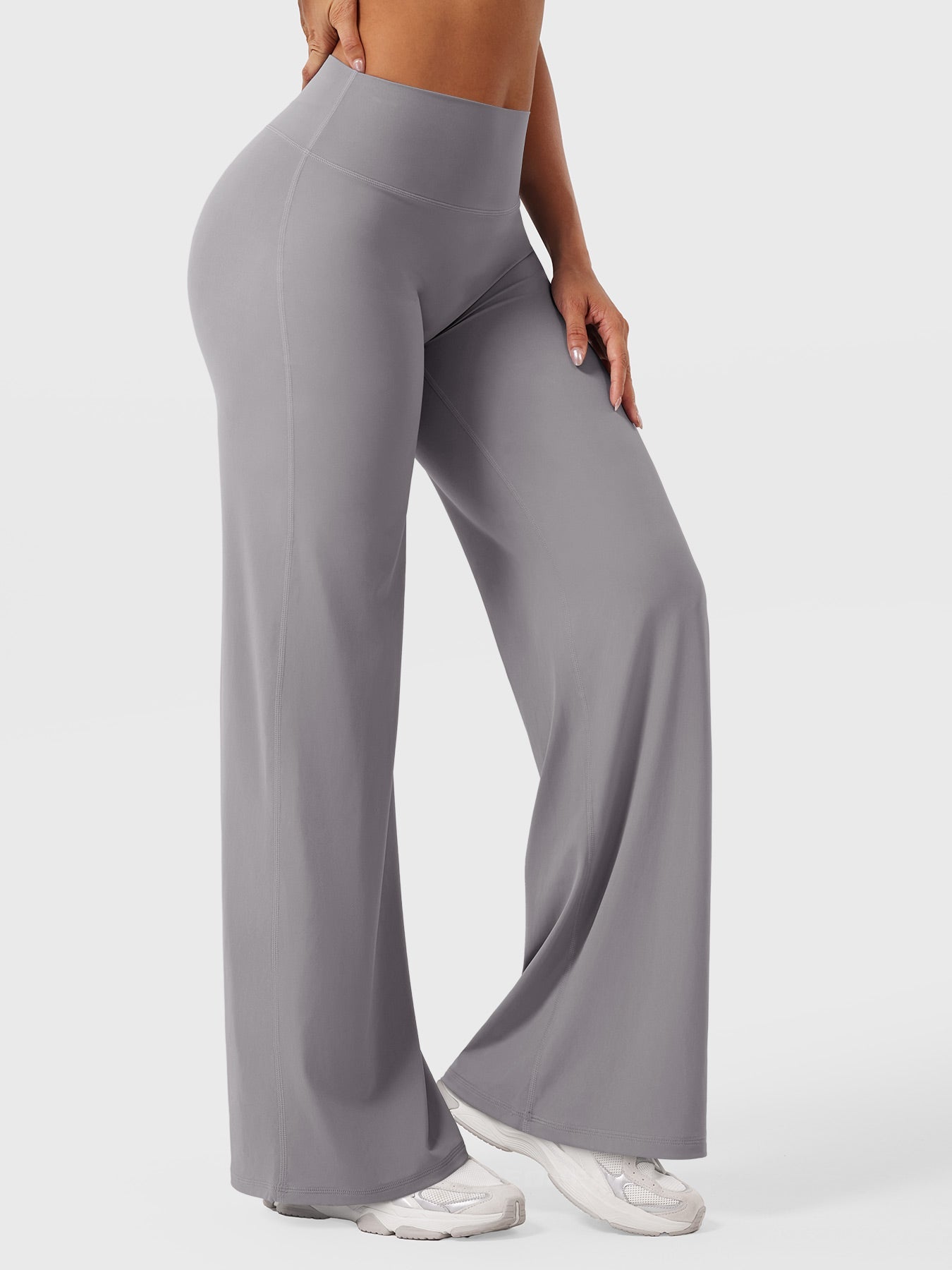Women's High-Waisted Wide-Leg Yoga Pants