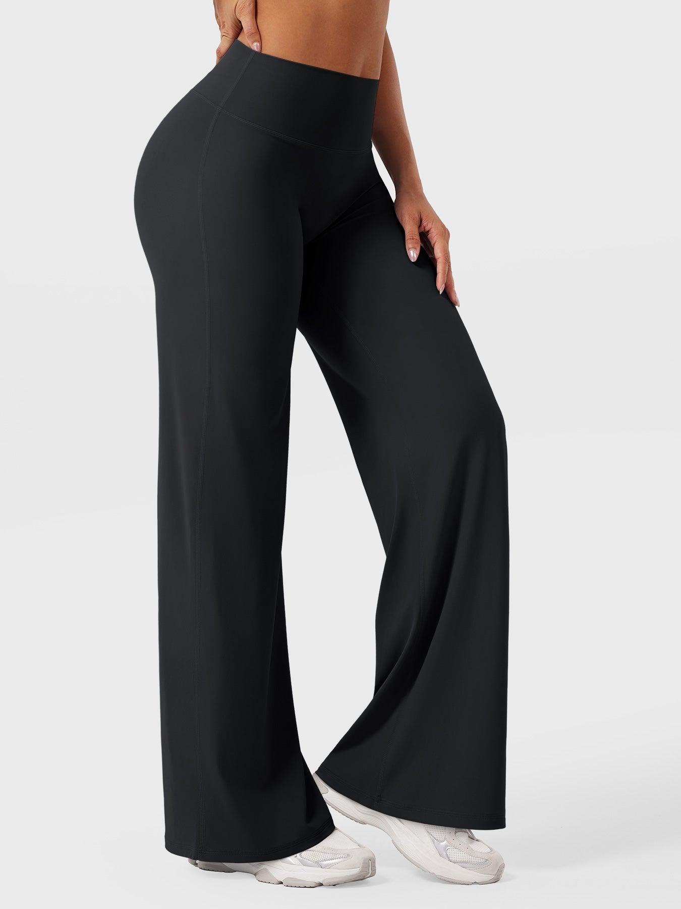 Women's High-Waisted Wide-Leg Yoga Pants